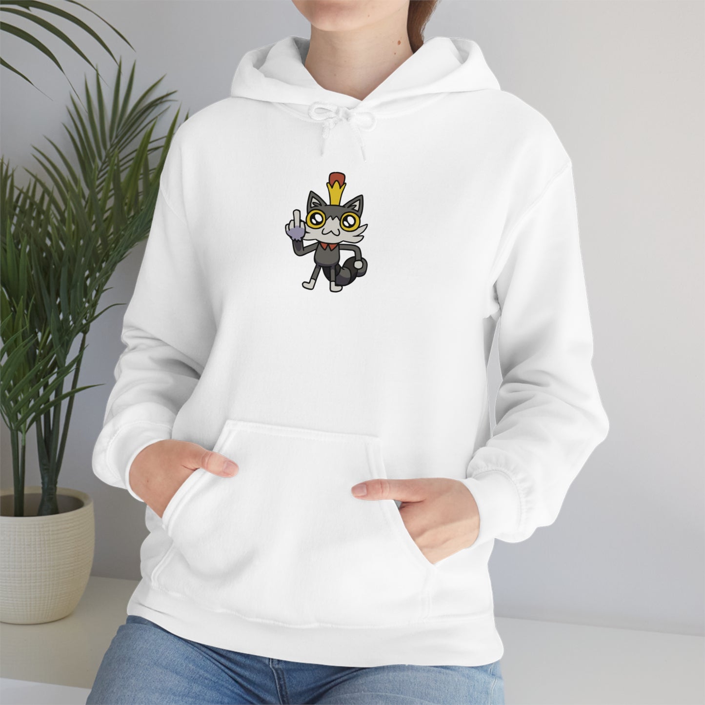 Lemon Cat Unisex Heavy Blend Hoodie