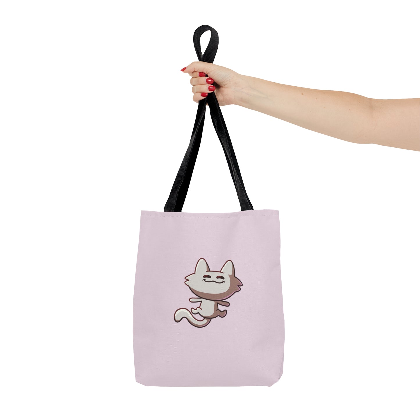 Tiny Cat Tote Bag - Pink