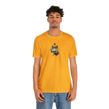 Lemon Cat Unisex Jersey Short Sleeve Tee