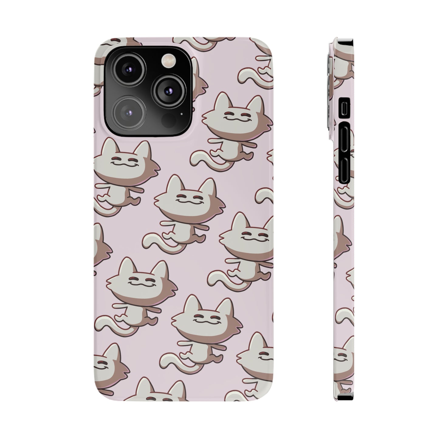 Tiny Cat Pattern Phone Case