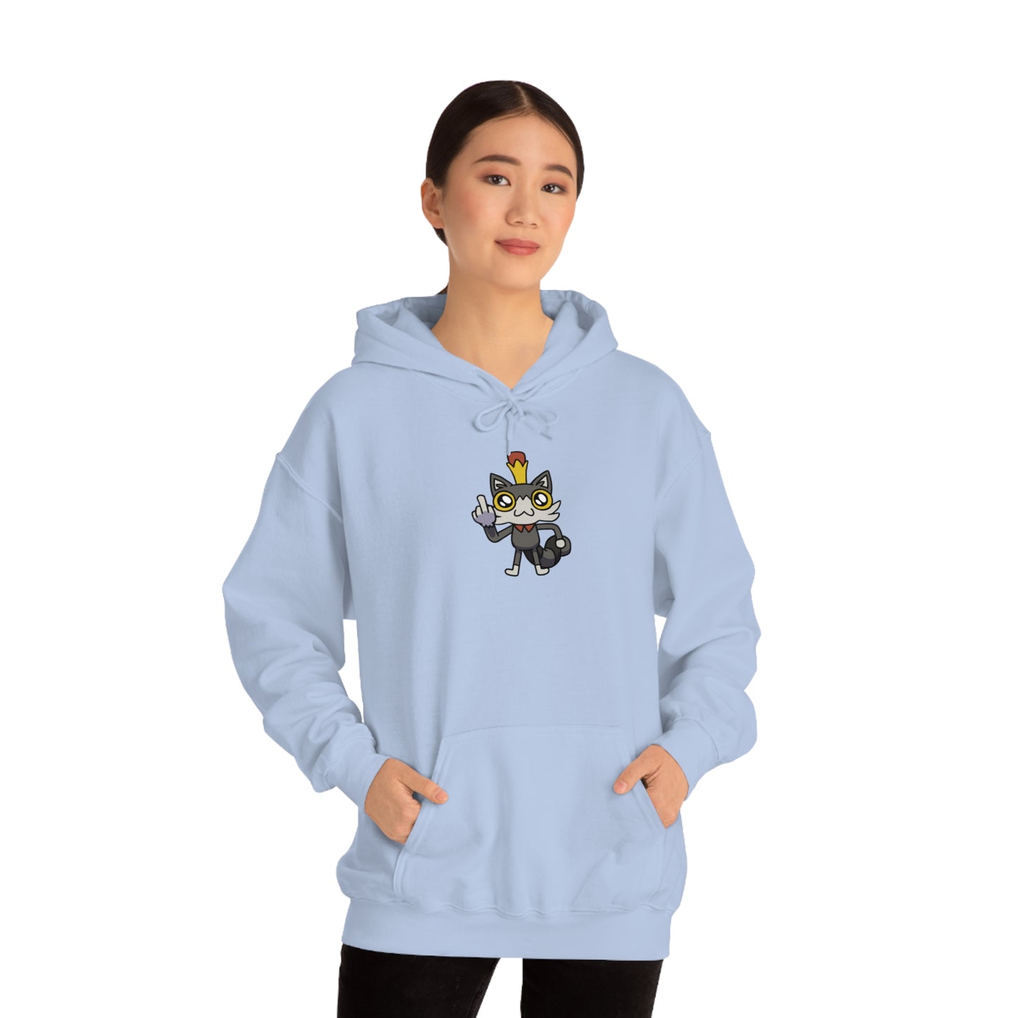 Lemon Cat Unisex Heavy Blend Hoodie