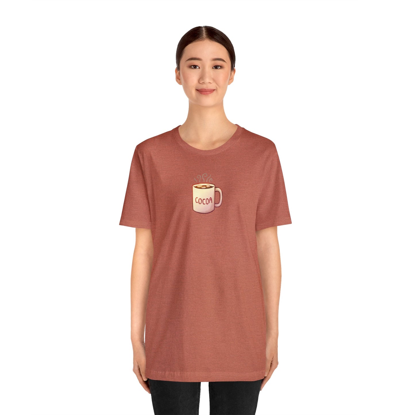 Cocoa Mug Unisex Jersey Short Sleeve Tee