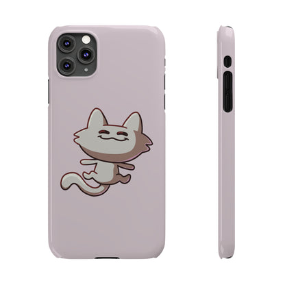 Tiny Cat Phone Case - Pink