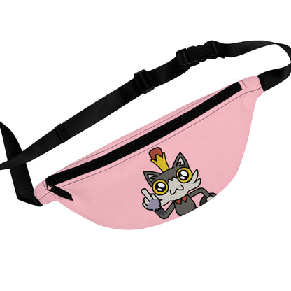 Lemon Cat Fanny Pack - Pink