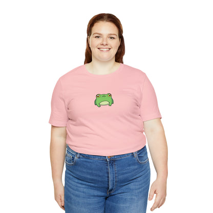 Lily Pad Frog Unisex Jersey Short Sleeve Tee