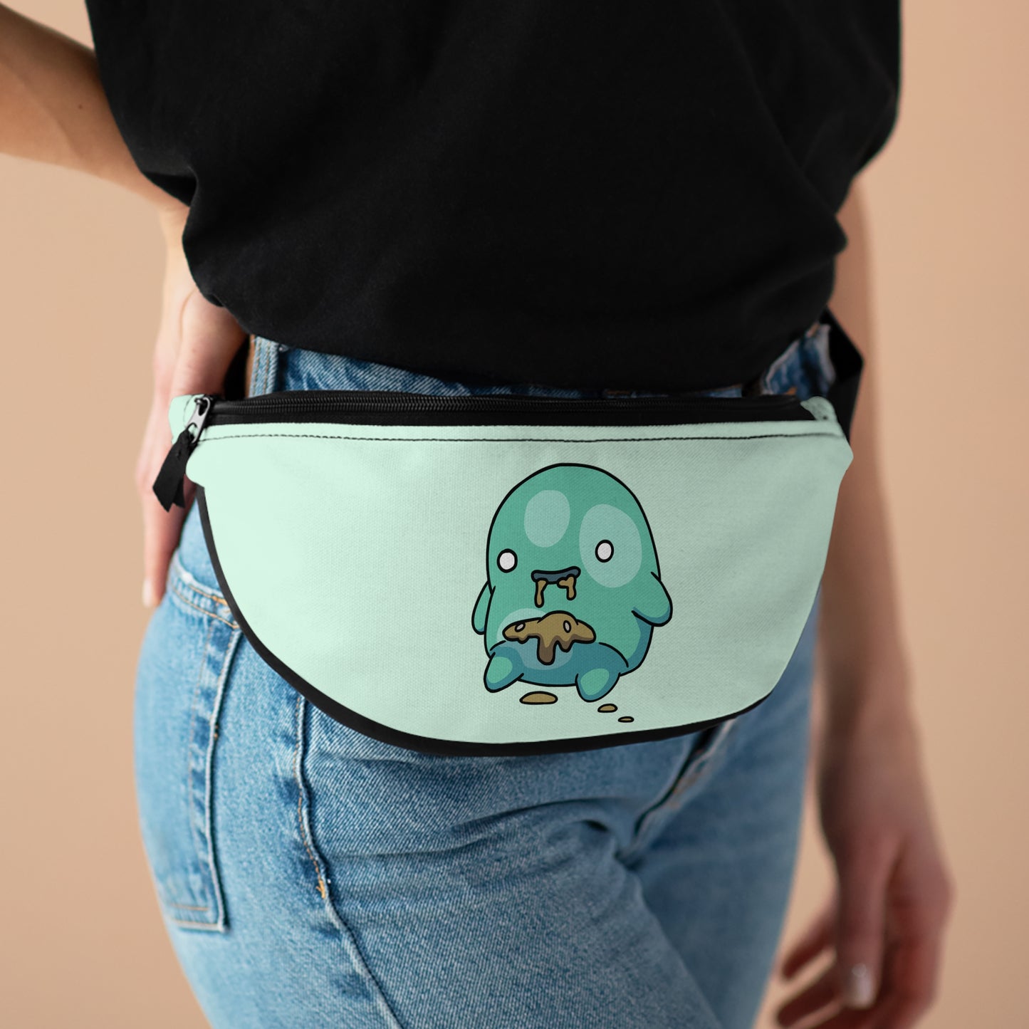 Pebble the Jelly Thing Fanny Pack - Green