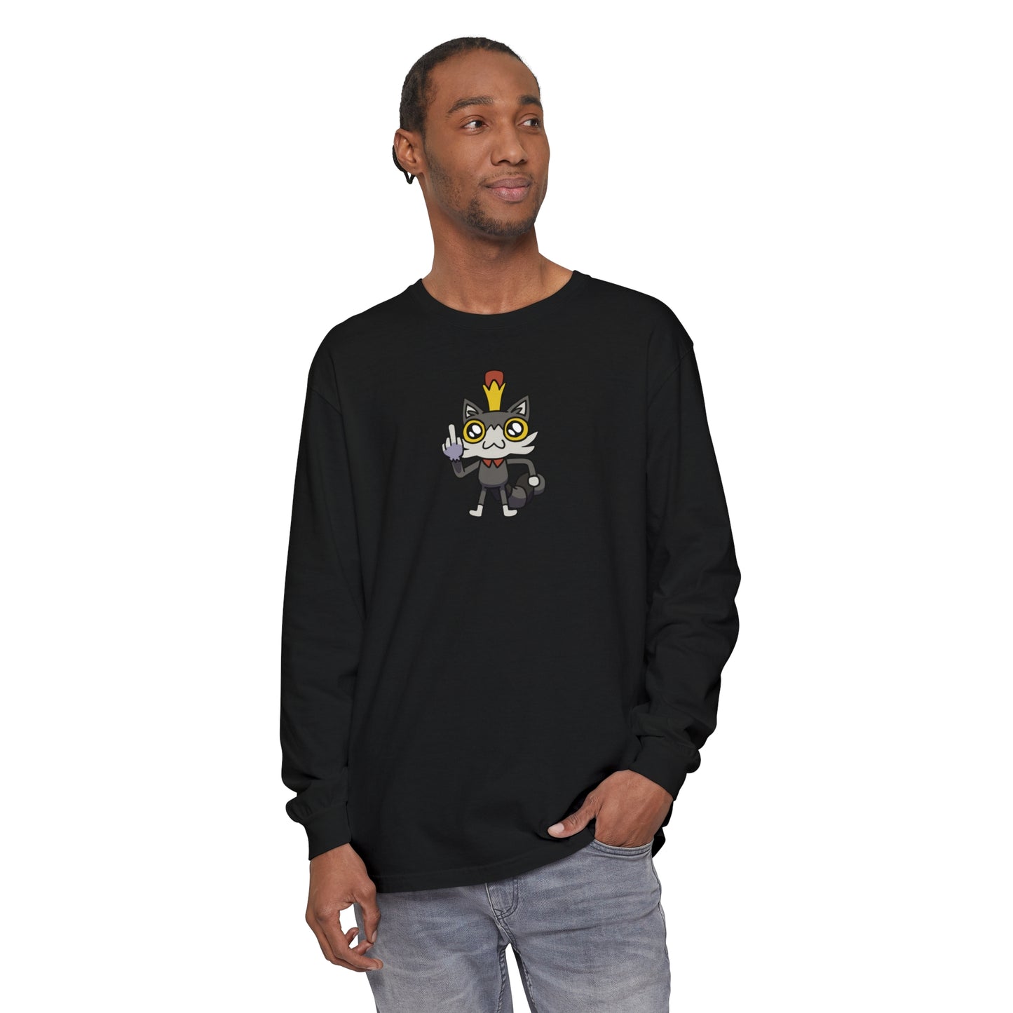 Lemon Cat Unisex Long Sleeve T-Shirt