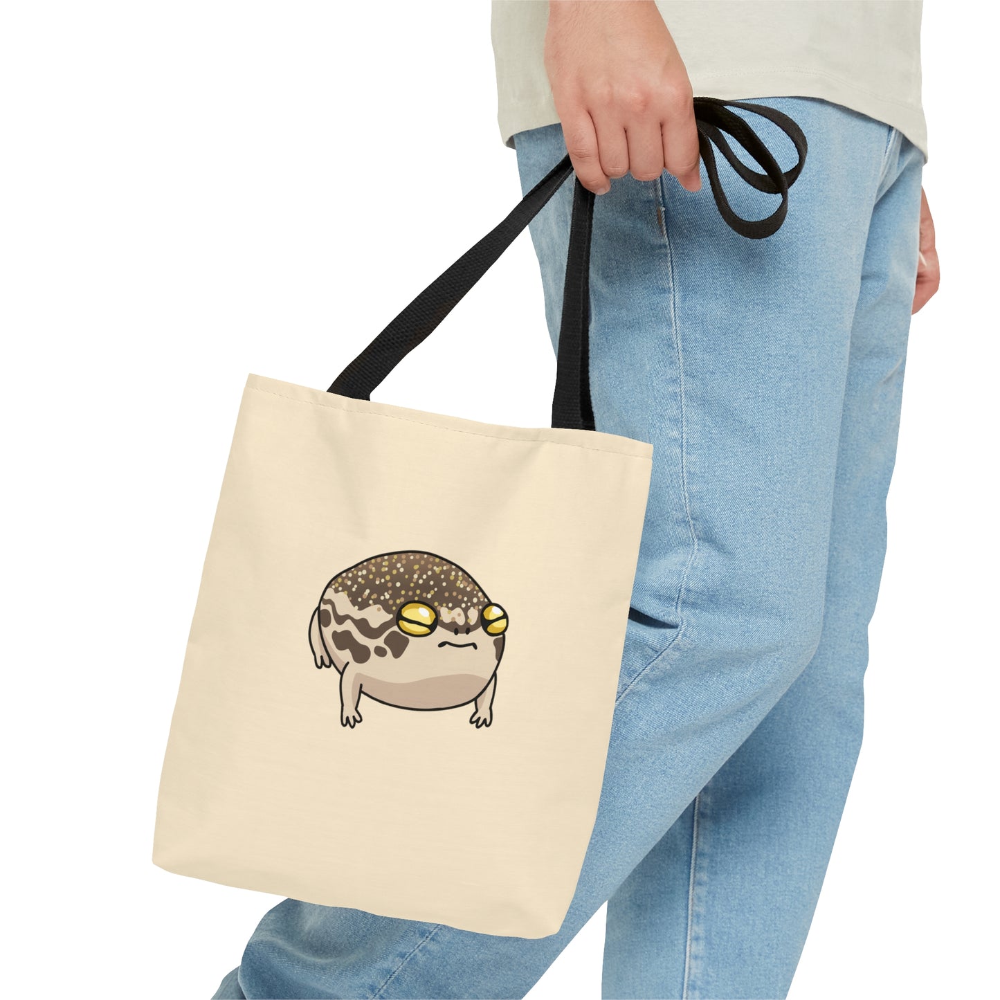 Desert Rain Frog Tote Bag - Yellow