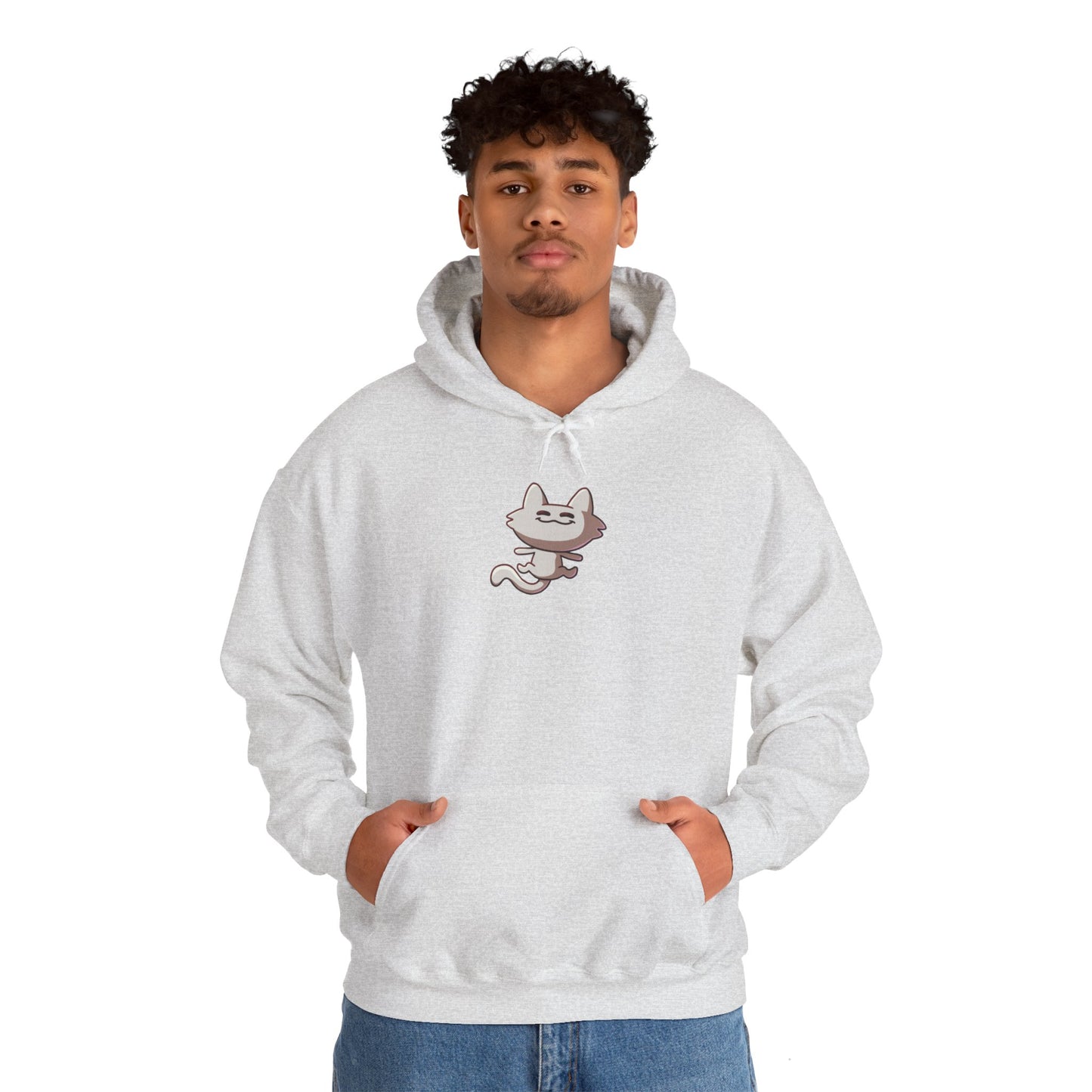 Tiny Cat Unisex Heavy Blend Hoodie