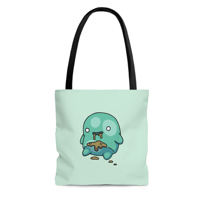 Pebble the Jelly Thing Tote Bag - Green