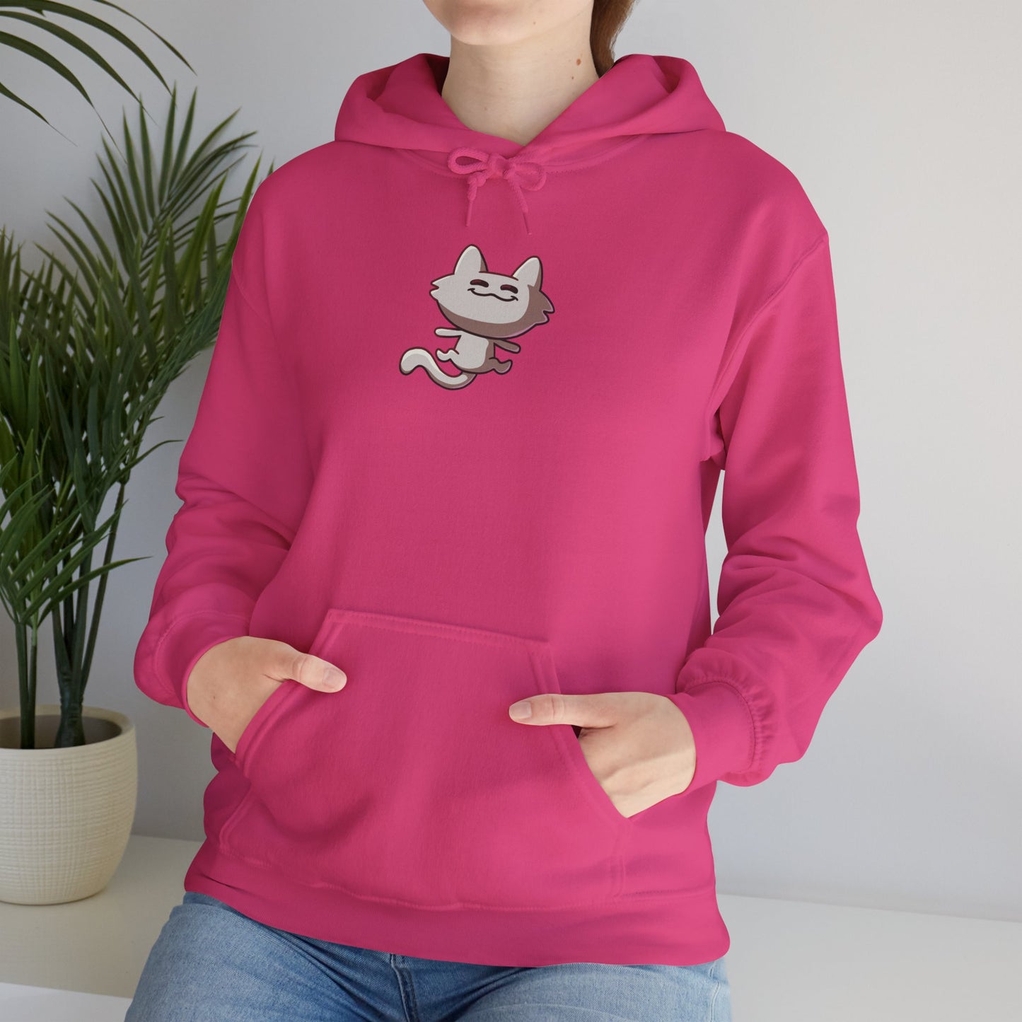 Tiny Cat Unisex Heavy Blend Hoodie