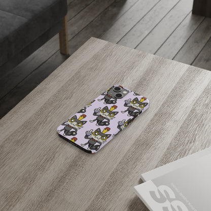 Lemon Cat Pattern Phone Case