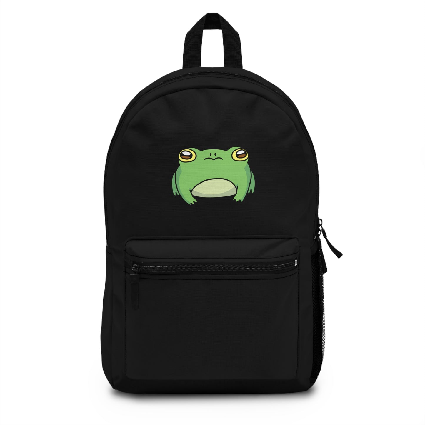 Lily Pad Frog Backpack - Black