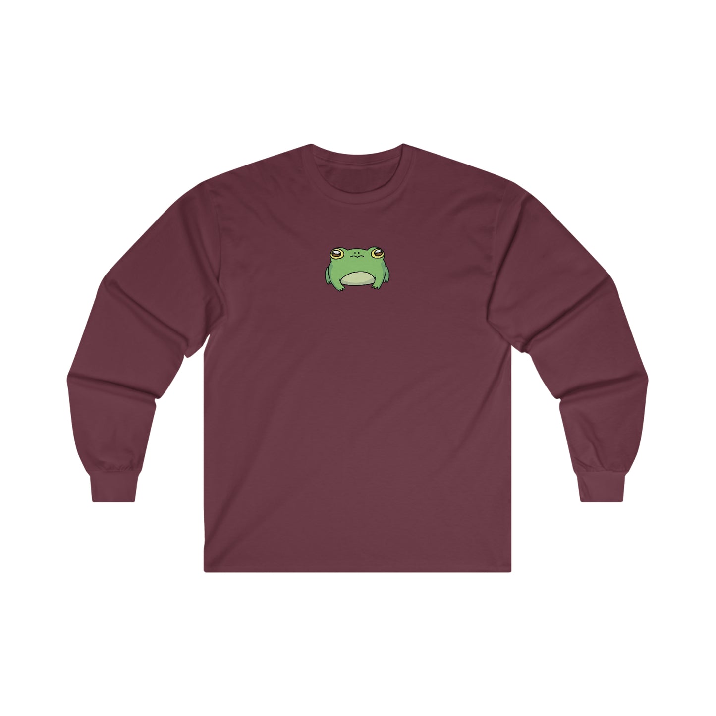 Lily Pad Frog Unisex Long Sleeve T-Shirt