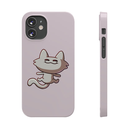 Tiny Cat Phone Case - Pink