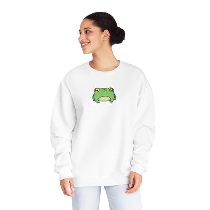 Lily Pad Frog Unisex Crewneck Sweatshirt