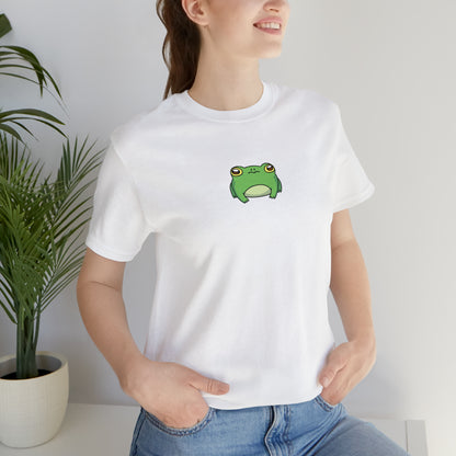 Lily Pad Frog Unisex Jersey Short Sleeve Tee