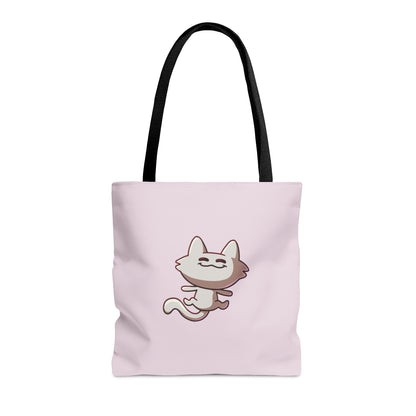 Tiny Cat Tote Bag - Pink