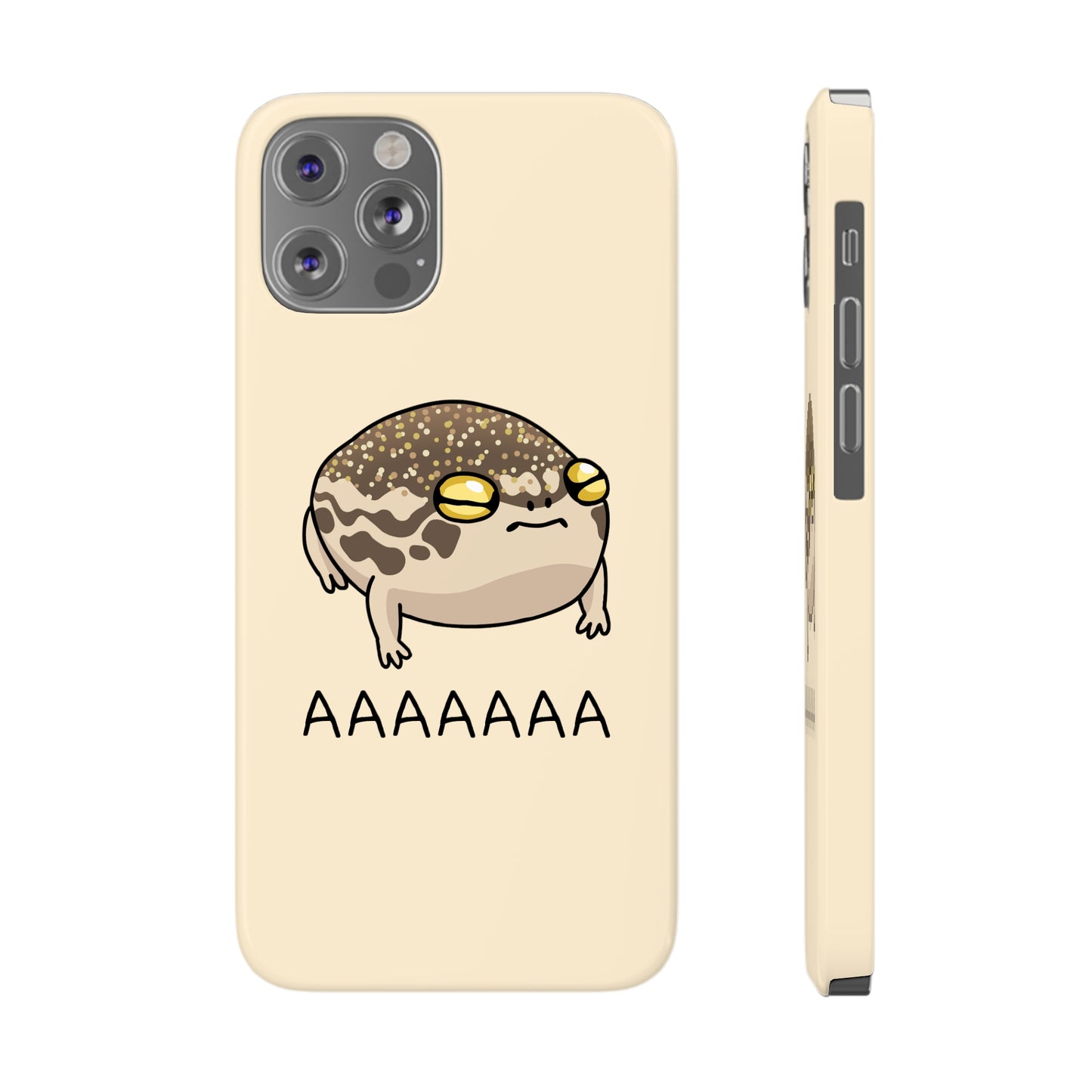 Desert Rain Frog Phone Case - Yellow