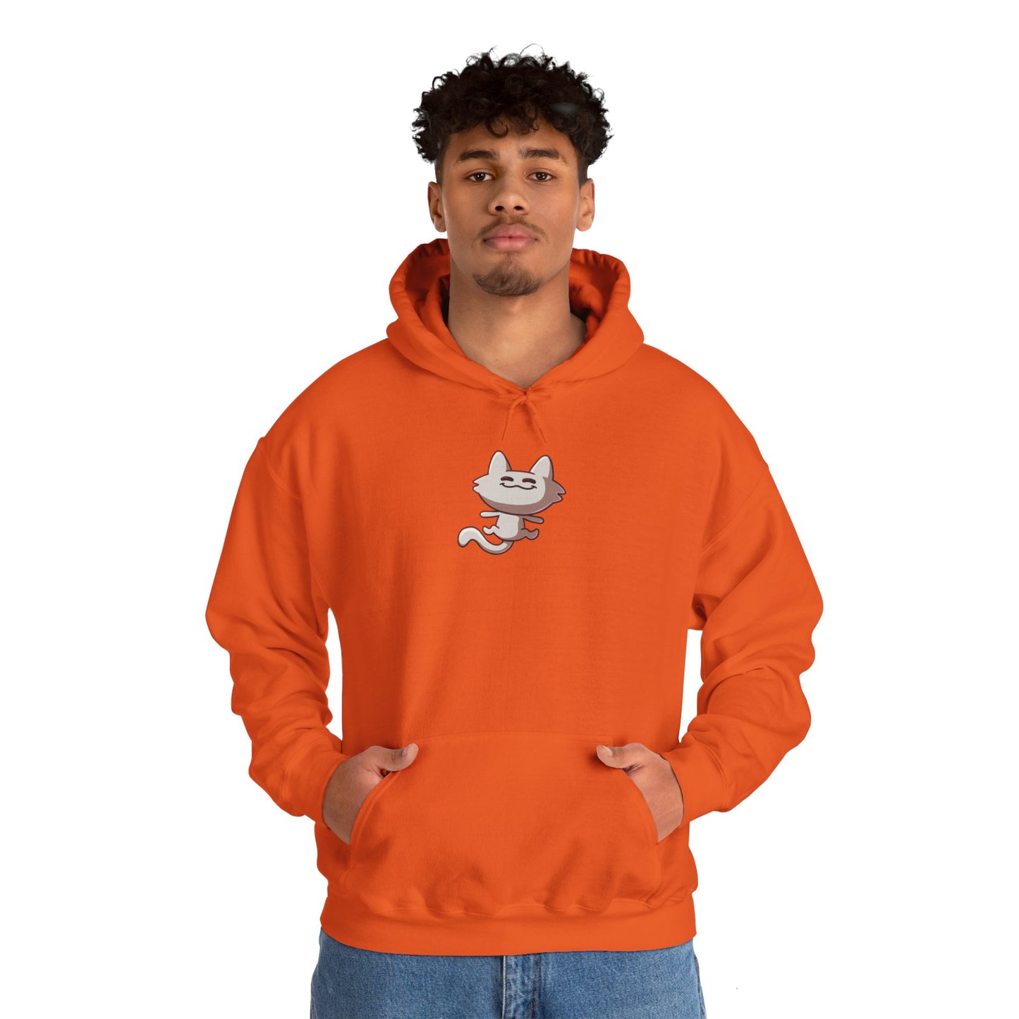 Tiny Cat Unisex Heavy Blend Hoodie