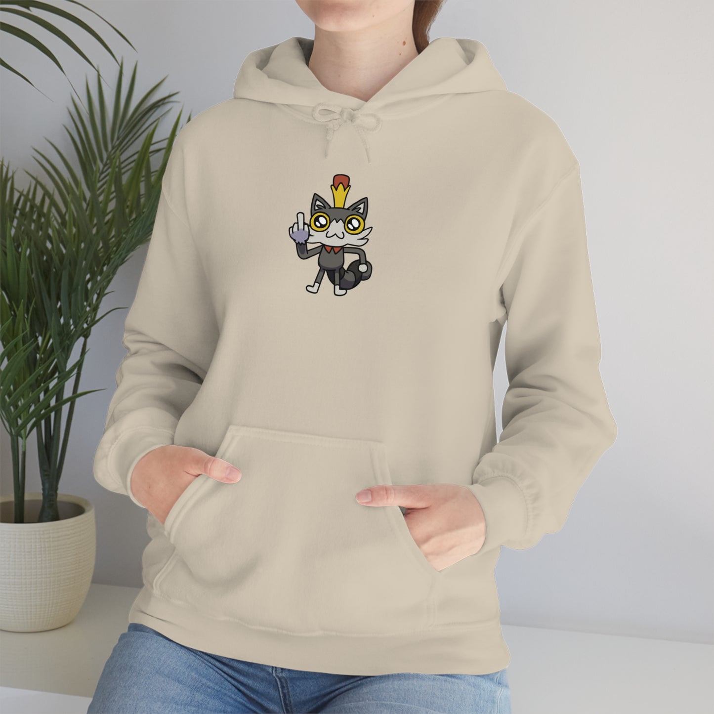 Lemon Cat Unisex Heavy Blend Hoodie