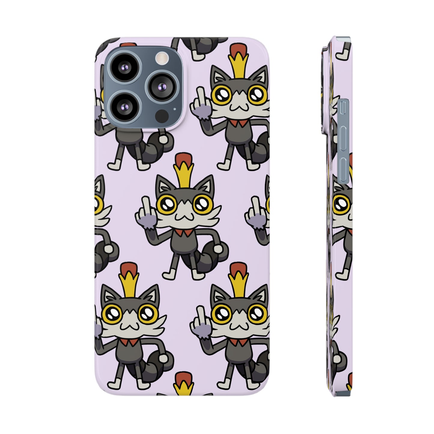 Lemon Cat Pattern Phone Case