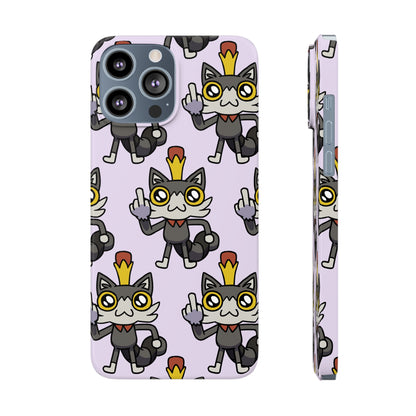 Lemon Cat Pattern Phone Case