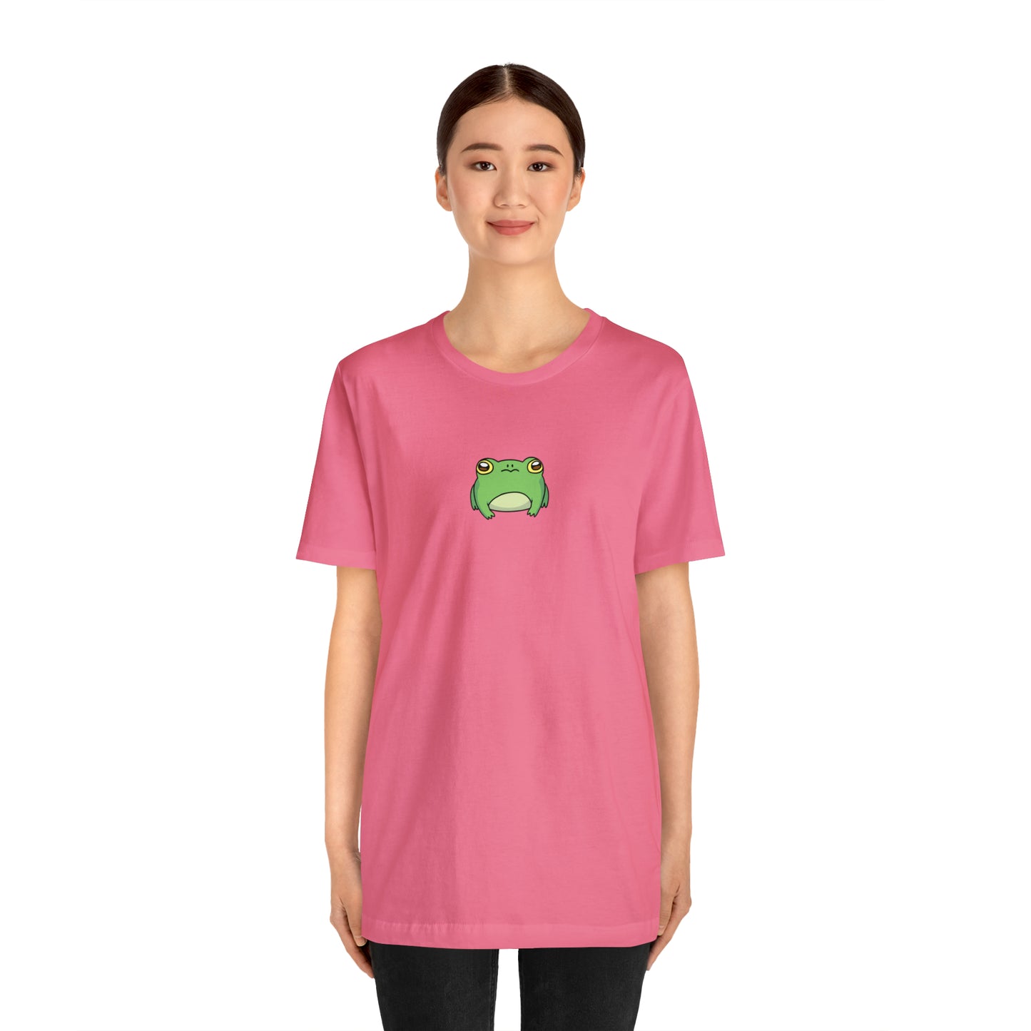 Lily Pad Frog Unisex Jersey Short Sleeve Tee