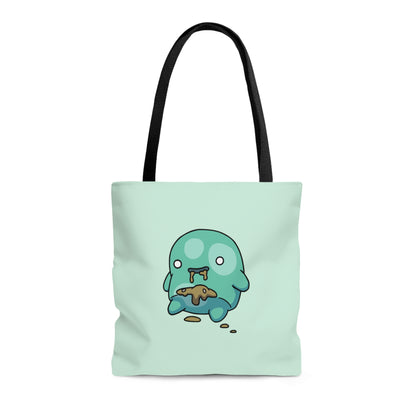 Pebble the Jelly Thing Tote Bag - Green