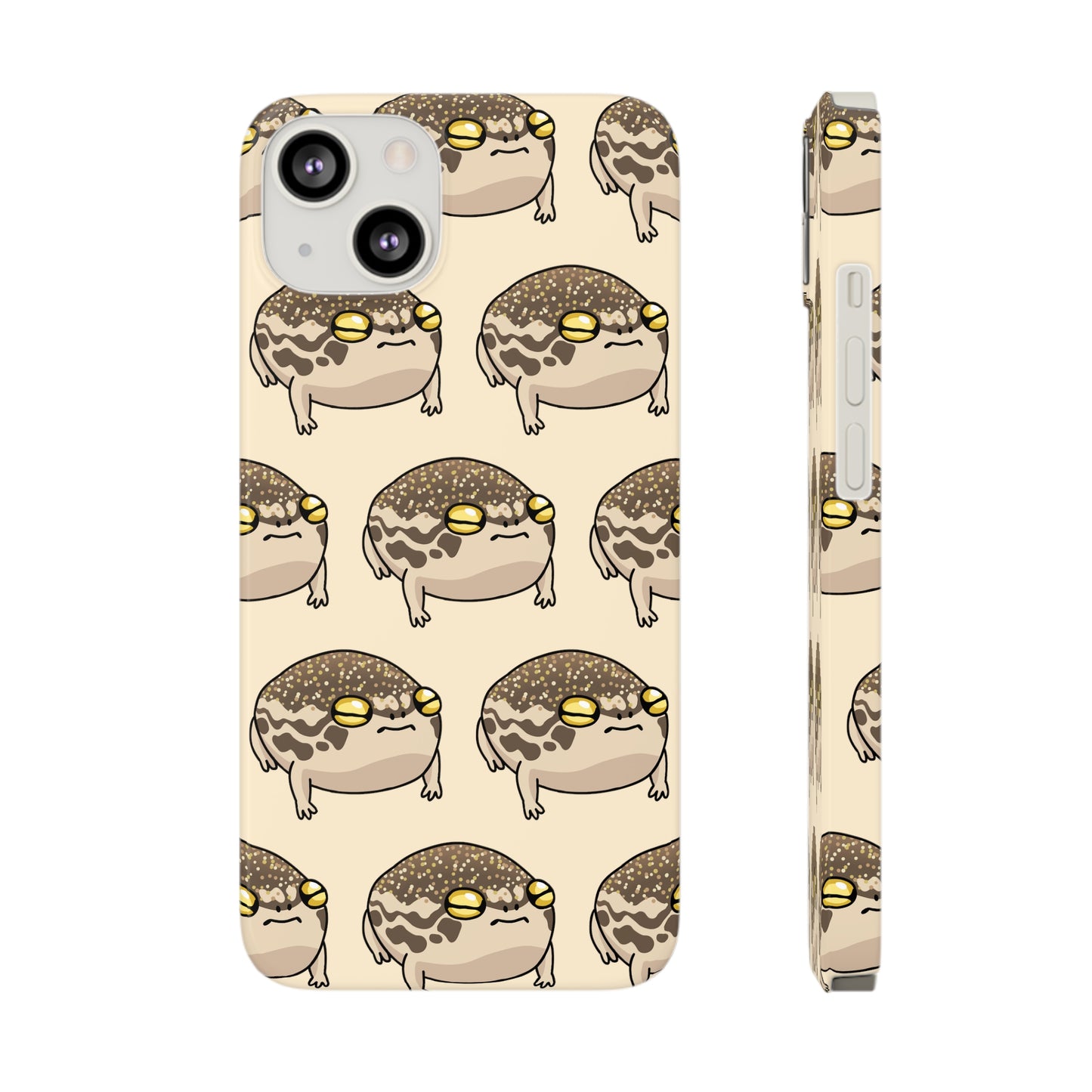 Desert Rain Frogs Pattern Phone Case