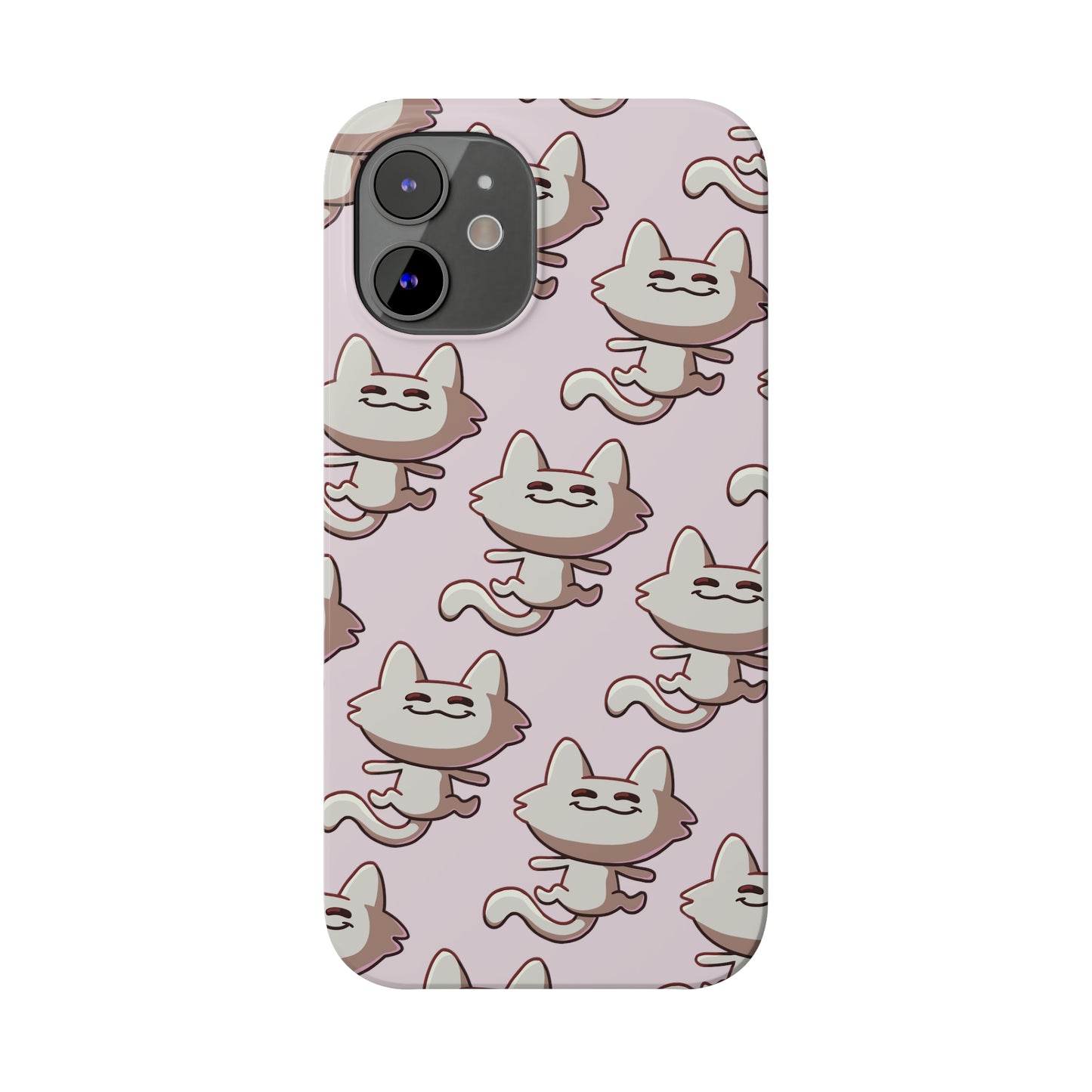 Tiny Cat Pattern Phone Case