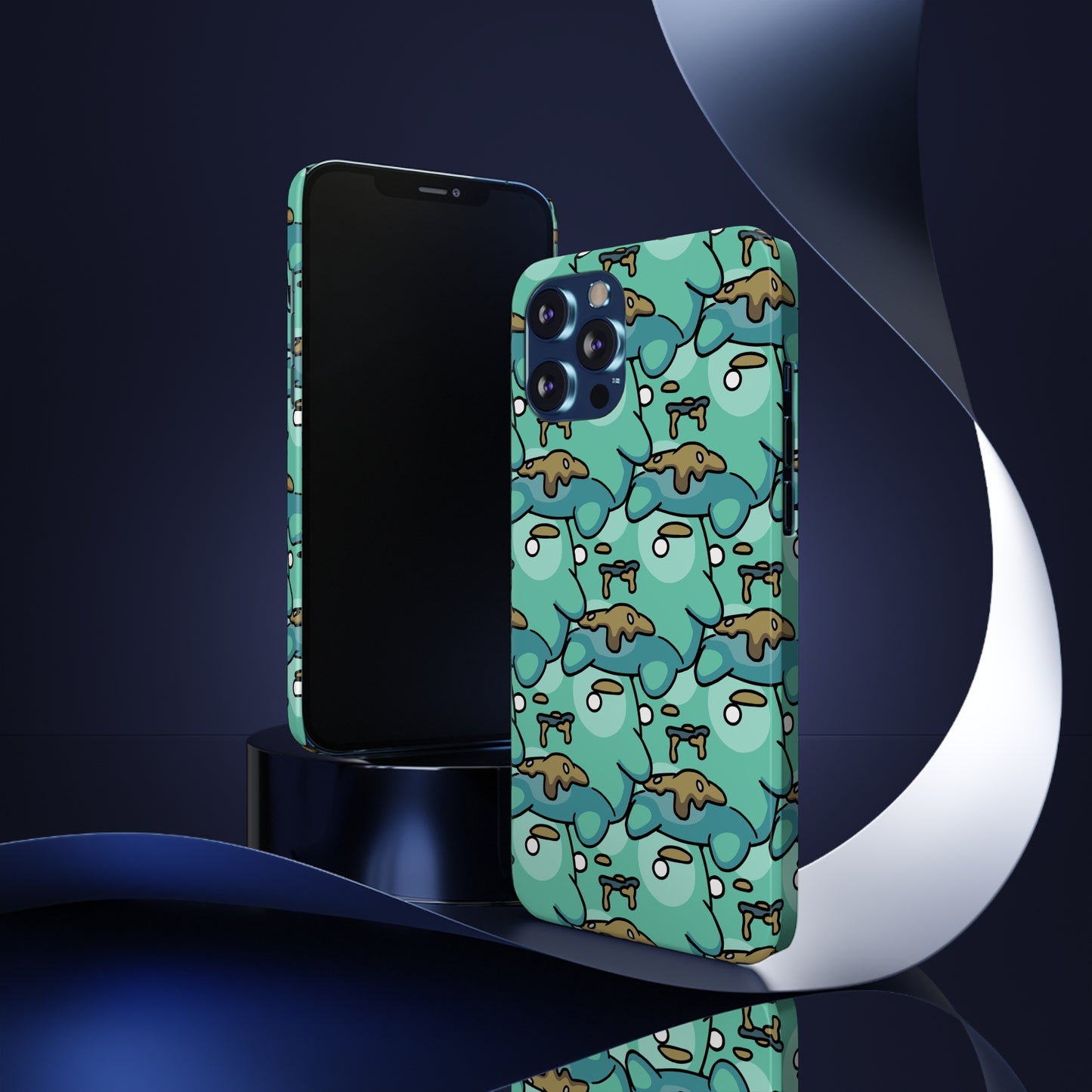 Pebble the Jelly Thing Pattern Phone Case