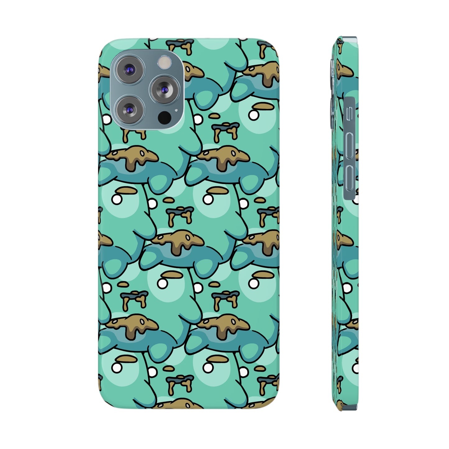 Pebble the Jelly Thing Pattern Phone Case